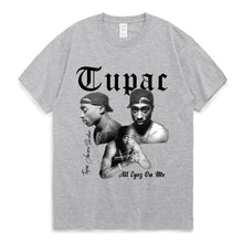 Load image into Gallery viewer, Rapper Tupac oversized Graphic T Shirt unisex