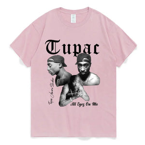 Rapper Tupac oversized Graphic T Shirt unisex