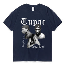 Load image into Gallery viewer, Rapper Tupac oversized Graphic T Shirt unisex