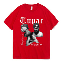 Load image into Gallery viewer, Rapper Tupac oversized Graphic T Shirt unisex