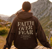 Load image into Gallery viewer, Faith over Fear Unisex Hoodie